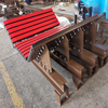 Rodillo de &aacute;ngulo ajustable personalizado y amortiguador de impacto combinado con barra de impacto 