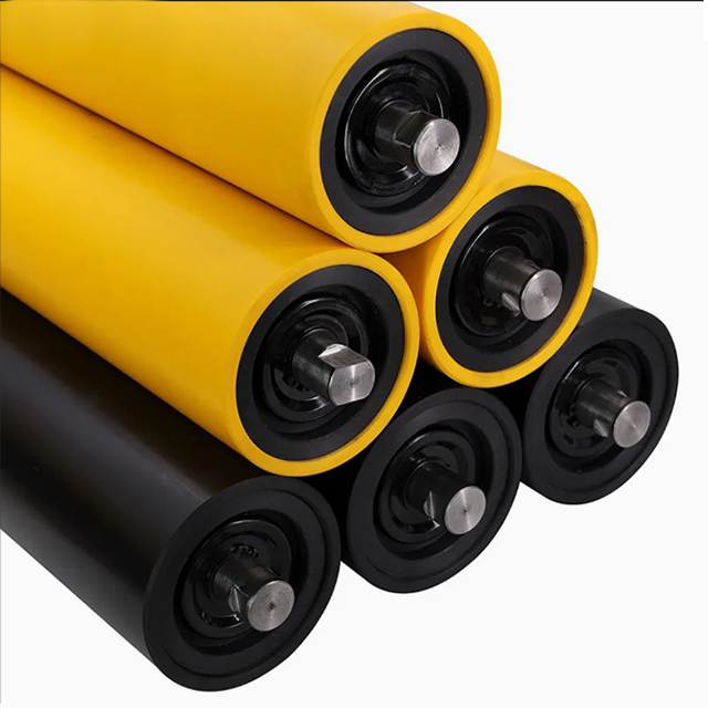 OEM نوعية مستقرة مخصصة HDPE مادة البوليمر الأسطوانة لحزام النقل