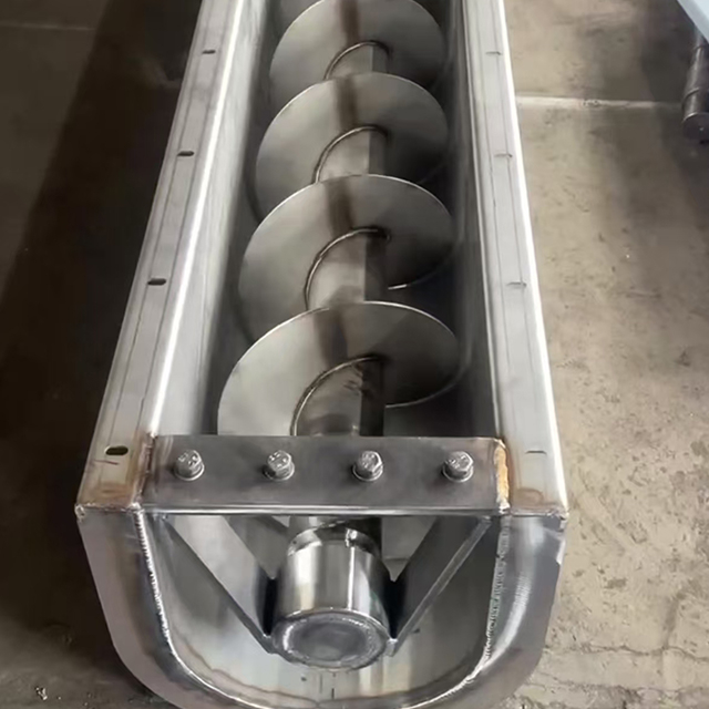 صناعة OEM ناقل حلزوني ذو عمود واحد
